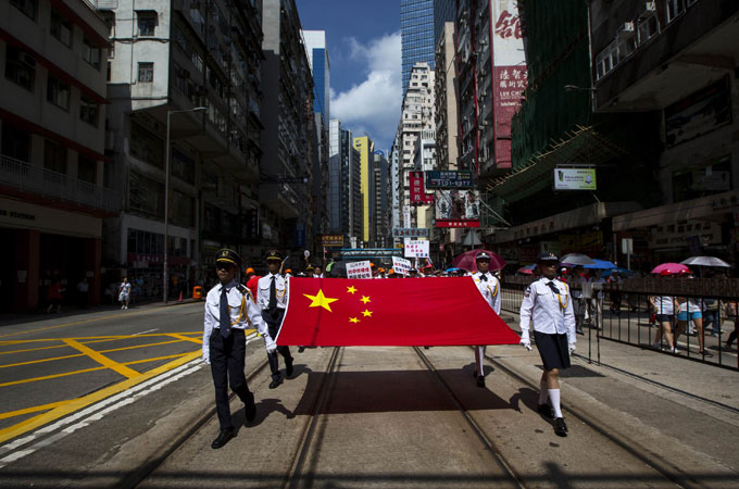 China rebukes 'foreign meddling' in Hong Kong