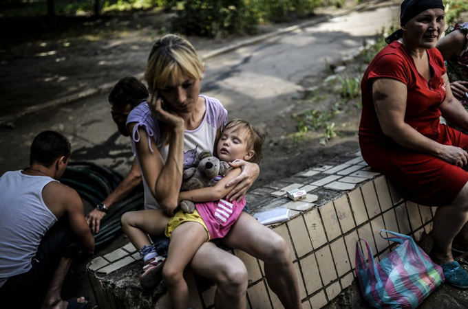 Ukraines Displaced Facing Long Ordeal News Al Jazeera