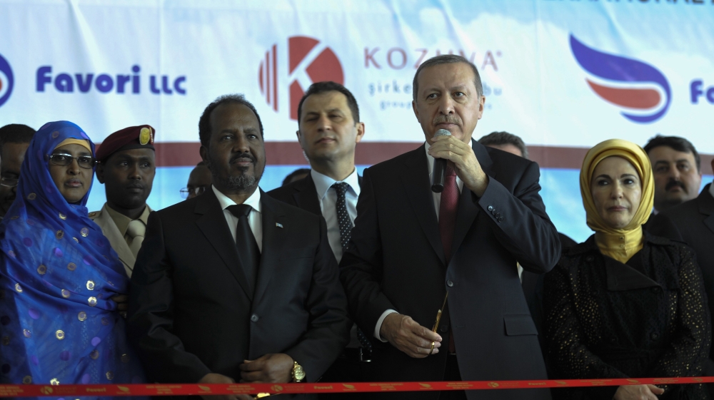 Erdogan in Somalia amid tight security precautions