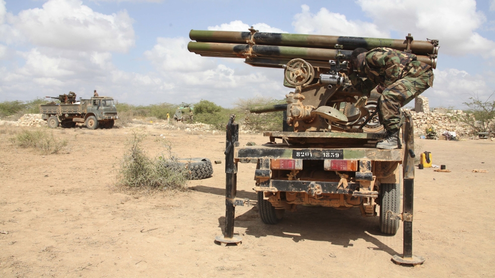 Suicide bombing of "Djiboutian military base" in central Beledweyne region is latest in a campaign of deadly attacks.