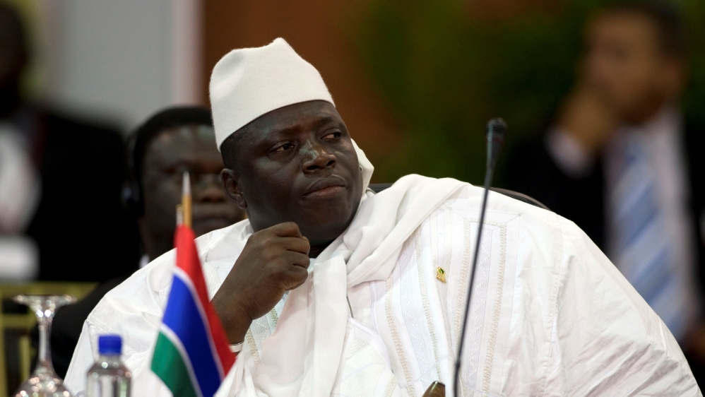 Jammeh, who had conceded defeat last week, changes his position, demanding new polls due to "serious abnormalities".