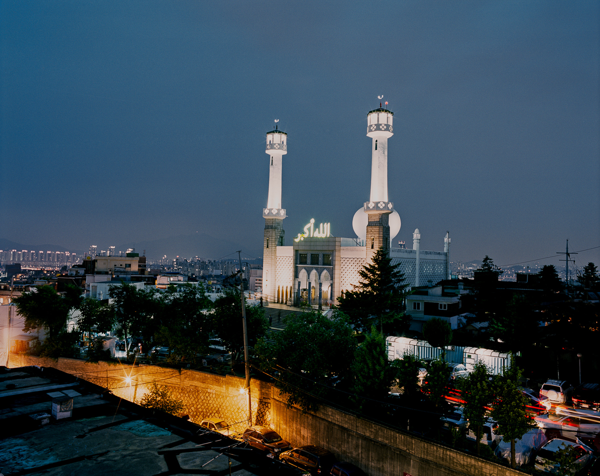 Built in Seoul’s Itaewon neighbourhood, the Seoul Central Masjid opened on May 21st, 1976. [Radu Diaconu/Al Jazeera]