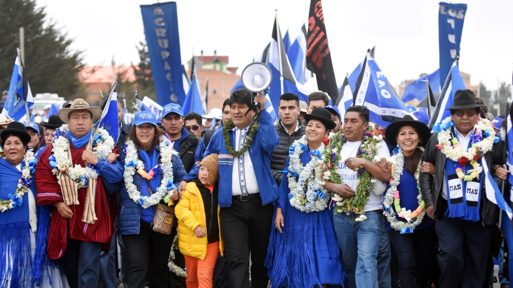President Evo Morales poised to win reelection in Bolivia