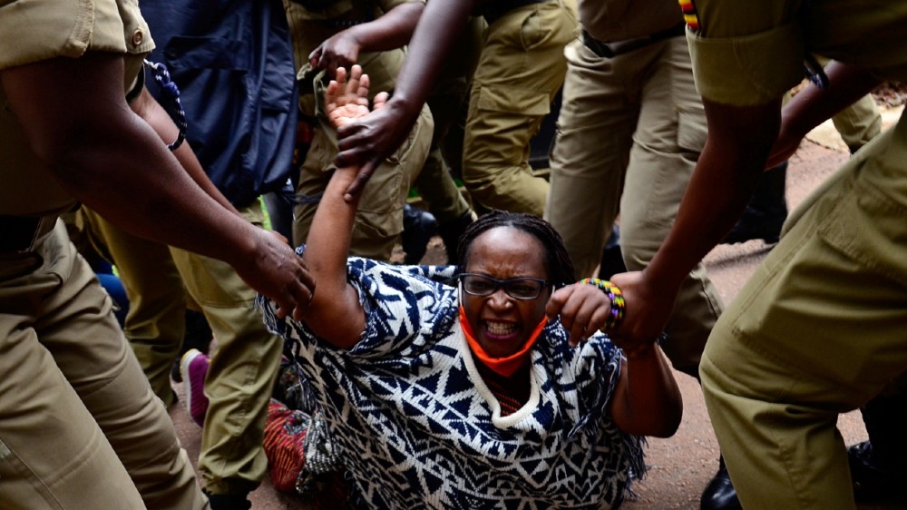 Ugandan police detain academic 