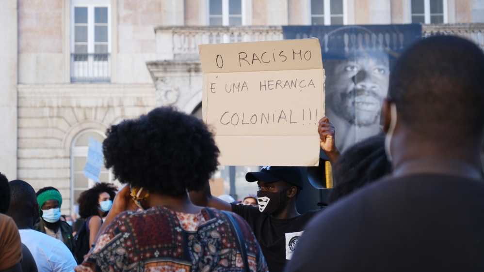 Portugal BLM protest 