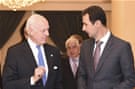 UN envoy meets President Assad in Damascus