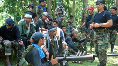 Abu Sayyaf had earlier threatened to kill one of the three male hostages if a large ransom was not paid [AP]