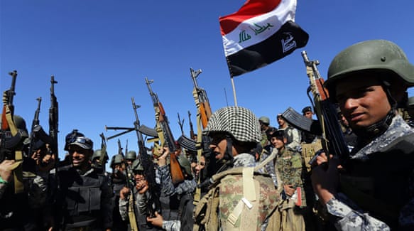 Iraqi security forces launched and offensive south of Tikrit in central Iraq to root out ISIL fighters last week [AP] 