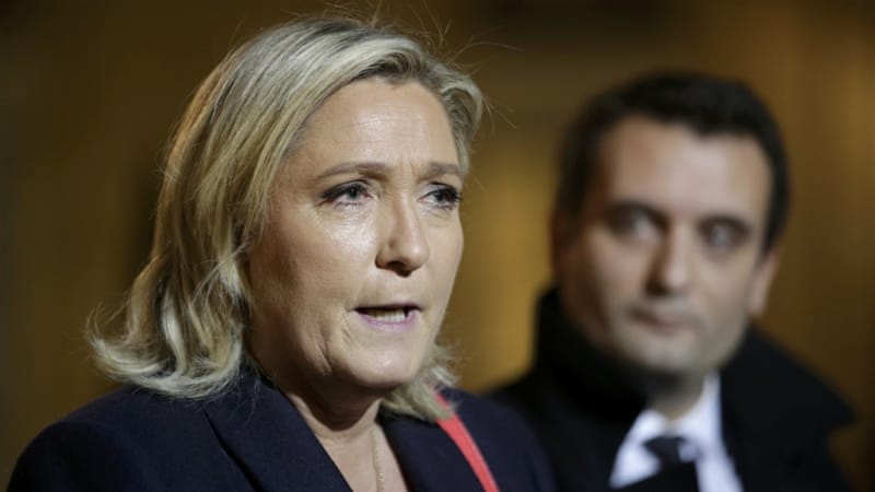 French National Front political party leader Marine Le Pen [REUTERS]