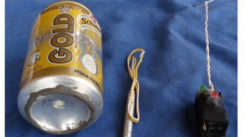 ISIL claimed it used a Schweppes soda can containing explosives to down the Russian plane [Dabiq magazine]

