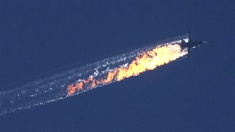 Turkey says the Russian Sukhoi SU-24 jet was shot down last November for airspace violation [EPA]
