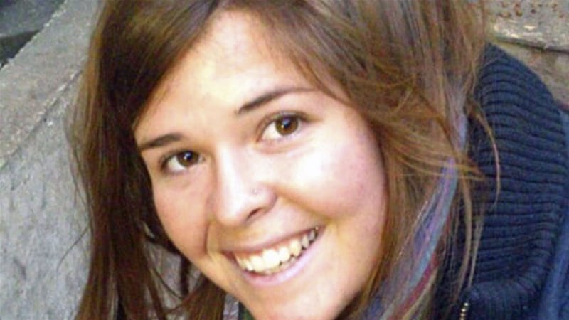 Kayla Mueller was taken captive by ISIL in August 2013 in the Syrian city of Aleppo [Reuters]