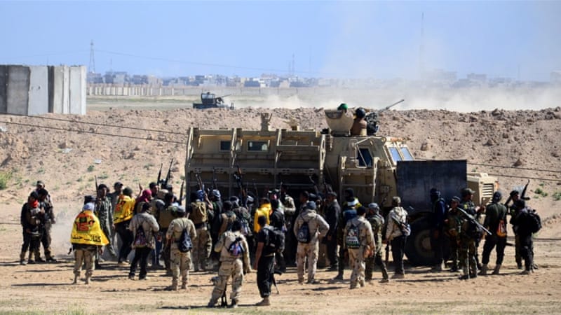 The campaign marks Iraq's biggest offensive to date against ISIL.[EPA]
