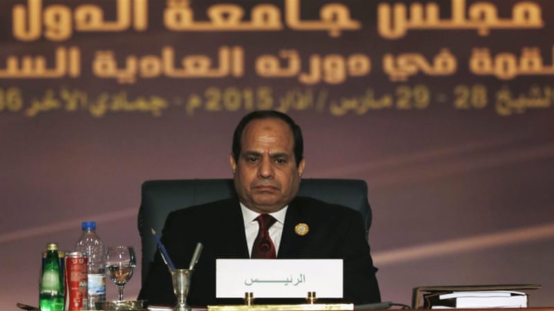 Sisi has been leading an initiative to form a unified Arab military force in the Middle East [Reuters]