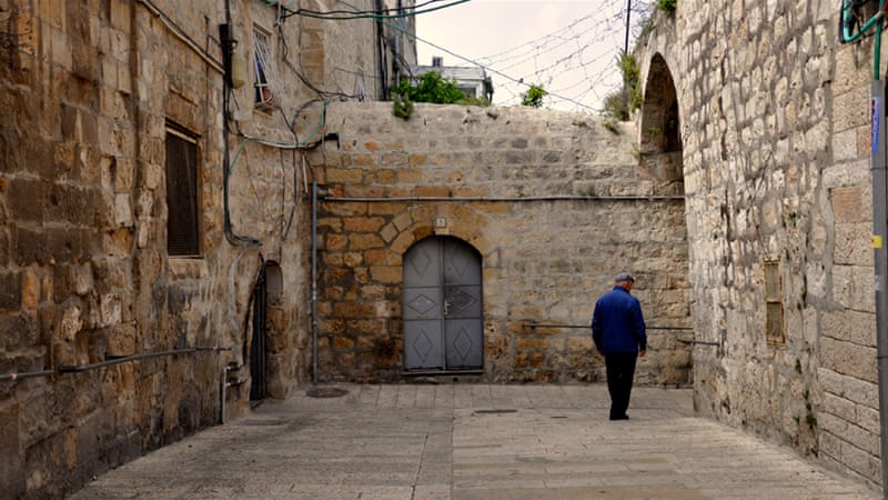 Church officials say the number of Armenians in Palestine has dropped from about 15,000 in 1948 to 4,500 today [Emily Mulder/Al Jazeera]