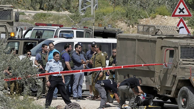 The attack occurred near the settlement of Shilo, about 50km north of Jerusalem [AFP]