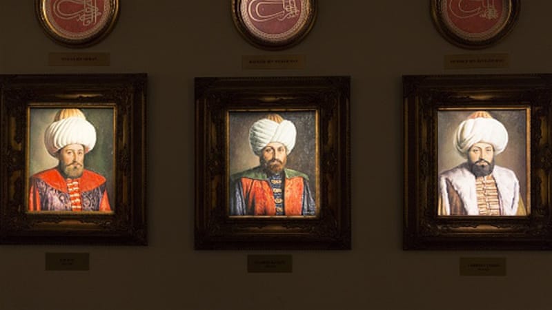 Portrait paintings of sultans of the Ottoman Empire [Getty]