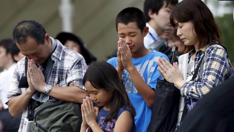 Prime Minister Shinzo Abe and US ambassador Caroline Kennedy expected to attend services in Nagasaki on Sunday [Reuters]