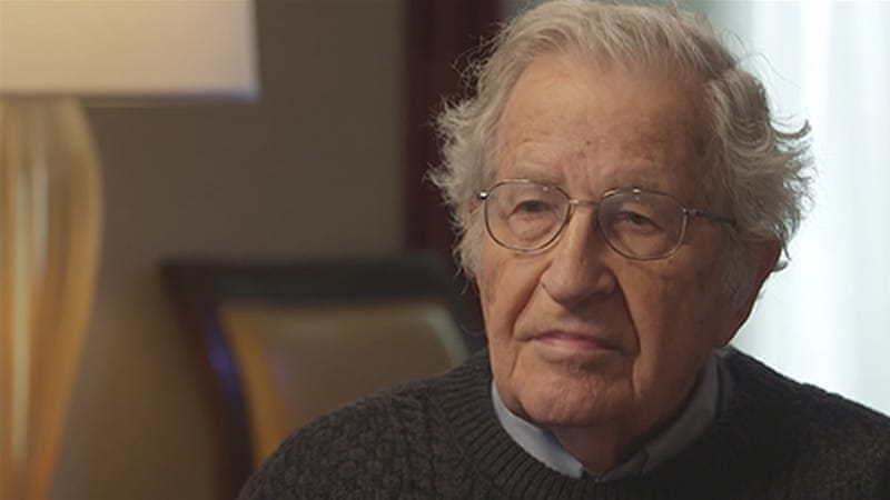 Noam Chomsky says the US political system involves 'mainly bought elections' [Al Jazeera]
