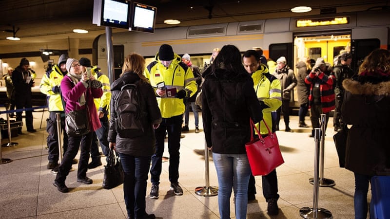 European countries, including Sweden and Denmark, have imposed new border measures to limit the flow of refugees [EPA]