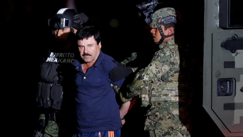 Following Guzman's capture on Friday, Mexican authorities are now likely to extradite him to the US [Reuters]