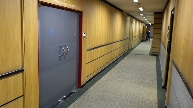 The Thai offices of the BBC are locked and unoccupied and its sign has been removed in central Bangkok [The Associated Press]