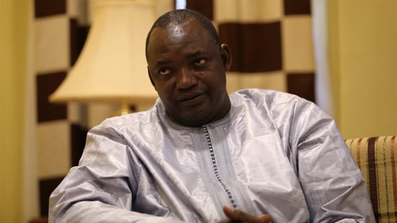 Barrow is scheduled to take office on January 19 [File pic: Afolabi Sotunde/Reuters]