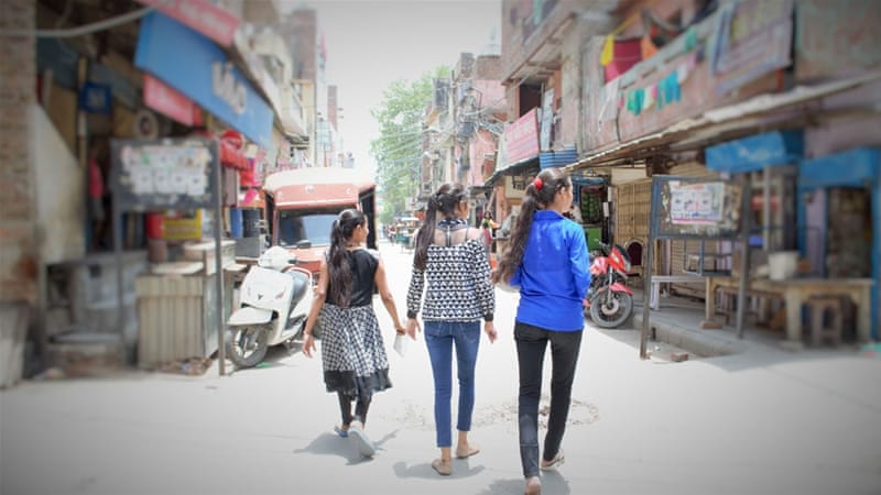 More than 95 percent of women and girls in New Delhi report feeling unsafe in public spaces [Alia Dharssi/Al Jazeera]
