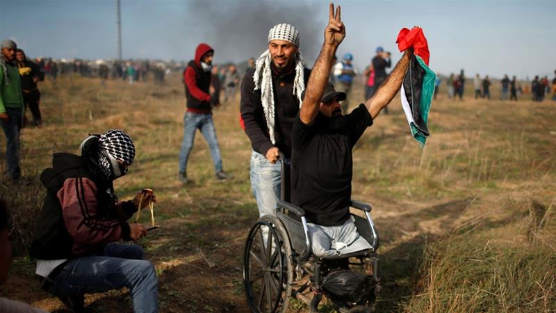 Palestinian double amputee killed by Israeli sniper