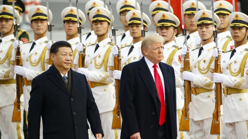 La China de Xi subiendo, la América de Trump menguando