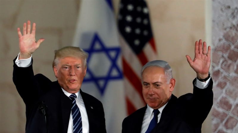 US President Donald Trump paid his first official visit to Jerusalem in May, 2017 [Reuters]