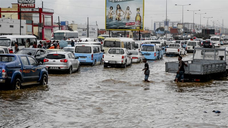  Luanda, has been badly affected after a month’s worth of rain fell in just over 24 hours [Ampe Rogerio/AFP]