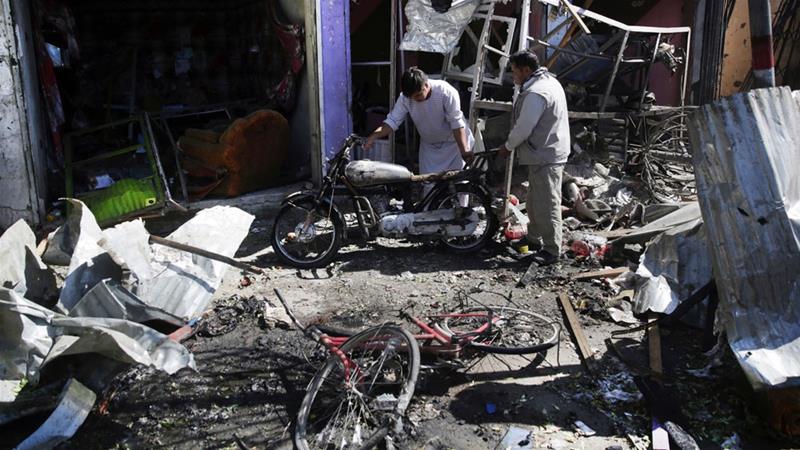 The attack took place in a neighbourhood that is home to many Shia Hazaras [Reuters]