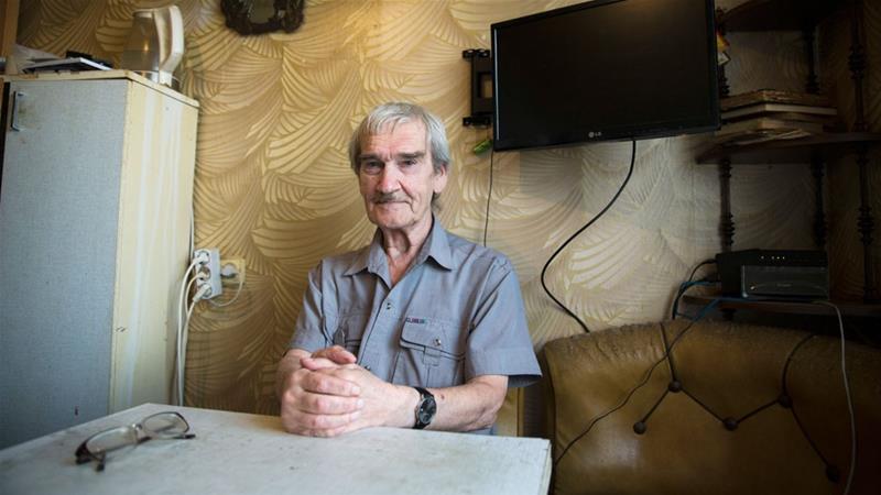 Stanislav Petrov died of pneumonia on May 17, aged 77, and his demise was only reported in mid-September [Pavel Golovkin/AP] 