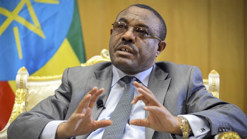 Ethiopia's PM Hailemariam Desalegn has announced plans to drop charges against political prisoners and close a notorious prison camp [Michael Tewelde/AP]