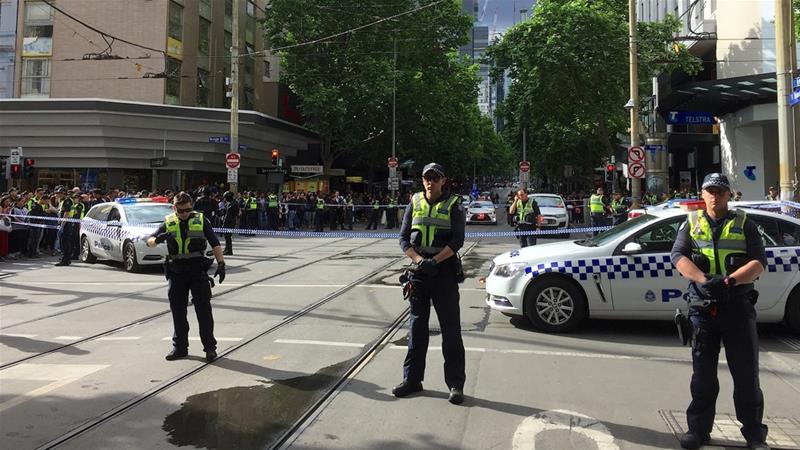 Melbourne Attack: knifeman's rampage ended by armed police