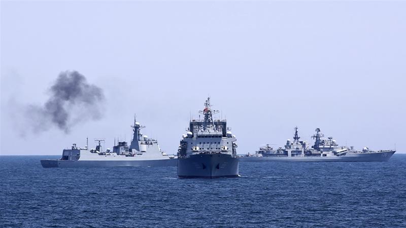 Russia and the US regularly accuse each other of carrying out dangerous air or naval manoeuvres [China Daily via Reuters]