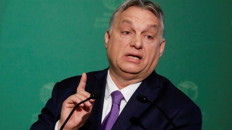 Prime Minister Viktor Orban argued that ruling by decree allowed him to respond quickly and effectively during the emergency [File: Bernadett Szabo/Reuters]