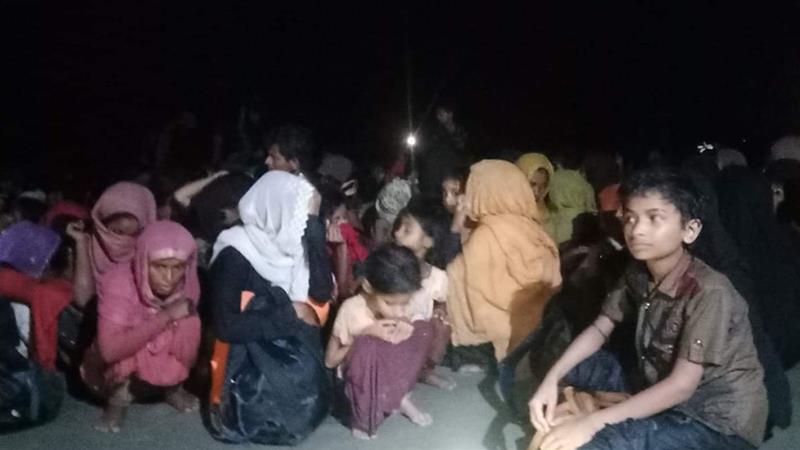 Bangladesh rescues hundreds of Rohingya refugees stuck at sea