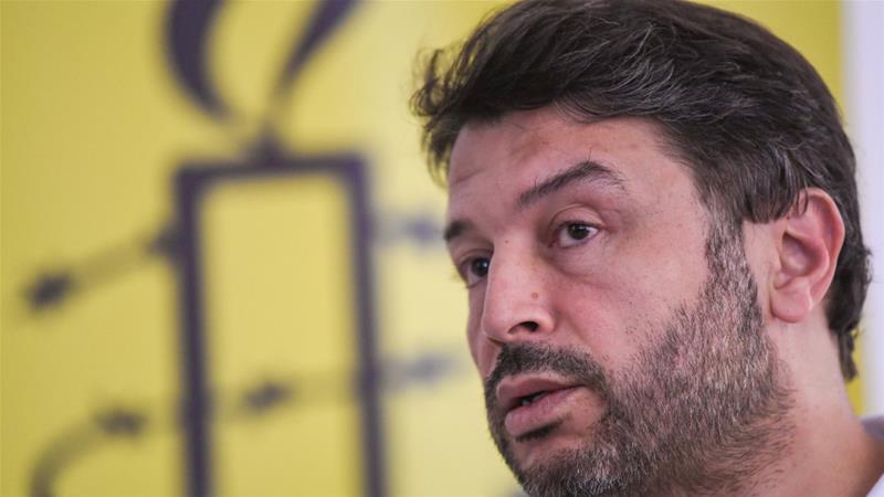 Taner Kilic, former chairman of Amnesty International in Turkey, was accused of membership in Fethullah Gulen's network [File: Ozan Kose/AFP]