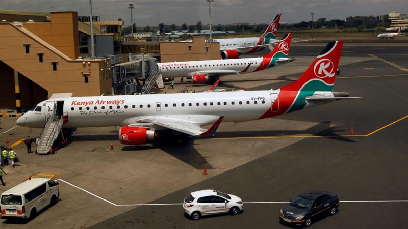 The Tanzanian Civil Aviation Authority said Kenya Airways flights were being banned 'on a reciprocal basis' [File: Njeri Mwangi/Reuters]