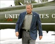 George Bush seen as vulnerable owing to failures in Middle East