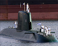 Israeli submarines could plug India's perceived security gap