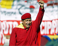 President Hugo Chavez acceptedevidence of human rights abuses