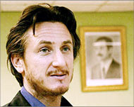 Iraq war critic Sean Penn walkedaway with the best actor award