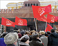 Lenin has become less popular inpost-communist Russia 