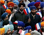 Sikhs living in France are alsoopposed to the controversial law