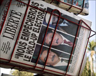 The paper, Liberte, speaks of an electoral conspiracy 
