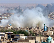 A battle has been raging at anancient cemetery in Najaf