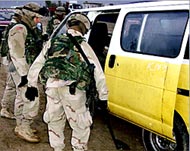 Risky business: US soldiers policeroad to Kandahar